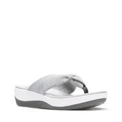 Clarks Arla Glison Grey Fabric -Clarks 26124906 W 2