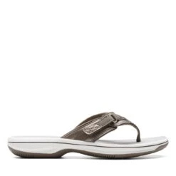 Clarks BREEZE SEA Pewter Synthetic