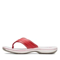 Clarks BREEZE SEA Red Synthetic 15 Clarks BREEZE SEA Red Synthetic -Clarks 26125718 W 5