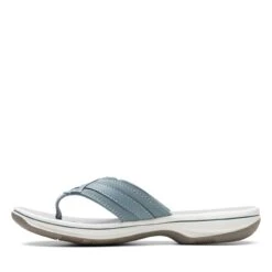 Clarks BREEZE SEA Blue Grey 13 Clarks BREEZE SEA Blue Grey -Clarks 26142714 W 5