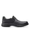 Clarks Un Brawley Step Black Leather -Clarks 26151788 W 1