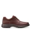 Clarks Un Brawley Lace Mahogany Leather -Clarks 26151789 W 1