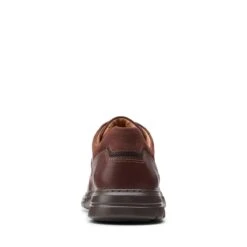 Clarks Un Brawley Lace Mahogany Leather -Clarks 26151789 W 6