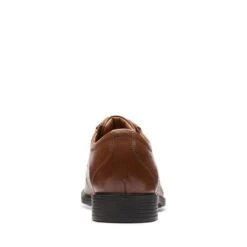 Clarks Whiddon Pace Dark Tan Leather 16 Clarks Whiddon Pace Dark Tan Leather -Clarks 26152908 W 6