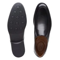 Clarks Whiddon Step Black Leather 15 Clarks Whiddon Step Black Leather -Clarks 26152916 W 7