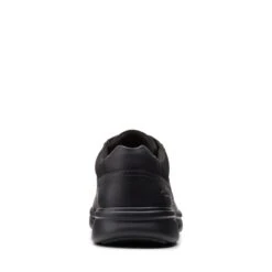 Clarks Bradley Vibe Black Tumbled Leather -Clarks 26153158 W 6