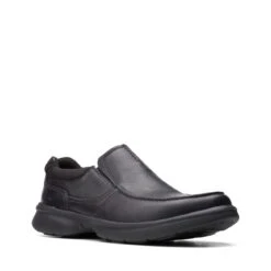 Clarks Bradley Free Black Tumbled Leather 10 Clarks Bradley Free Black Tumbled Leather -Clarks 26153160 W 2