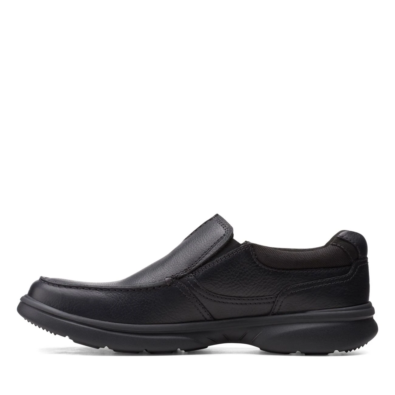 Clarks Bradley Free Black Tumbled Leather 7 Clarks Bradley Free Black Tumbled Leather - Image 5
