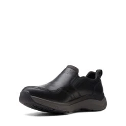 Clarks Wave 2.0 Edge Black Leather -Clarks 26155106 W 4