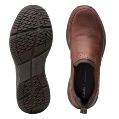 Clarks Wave 2.0 Edge Brown Oily 15 Clarks Wave 2.0 Edge Brown Oily -Clarks 26155109 W 7