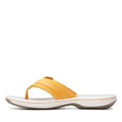 Clarks BREEZE SEA Burnt Yellow -Clarks 26158705 W 5