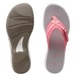 Clarks BREEZE SEA Bright Pink Syn -Clarks 26158709 W 7