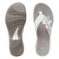 Clarks Brinkley Flora White 17 Clarks Brinkley Flora White -Clarks 26159860 W 7