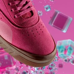 Clarks Cica Youth Pink Suede -Clarks 26161447 W 13