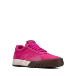 Clarks Cica Youth Pink Suede -Clarks 26161447 W 2