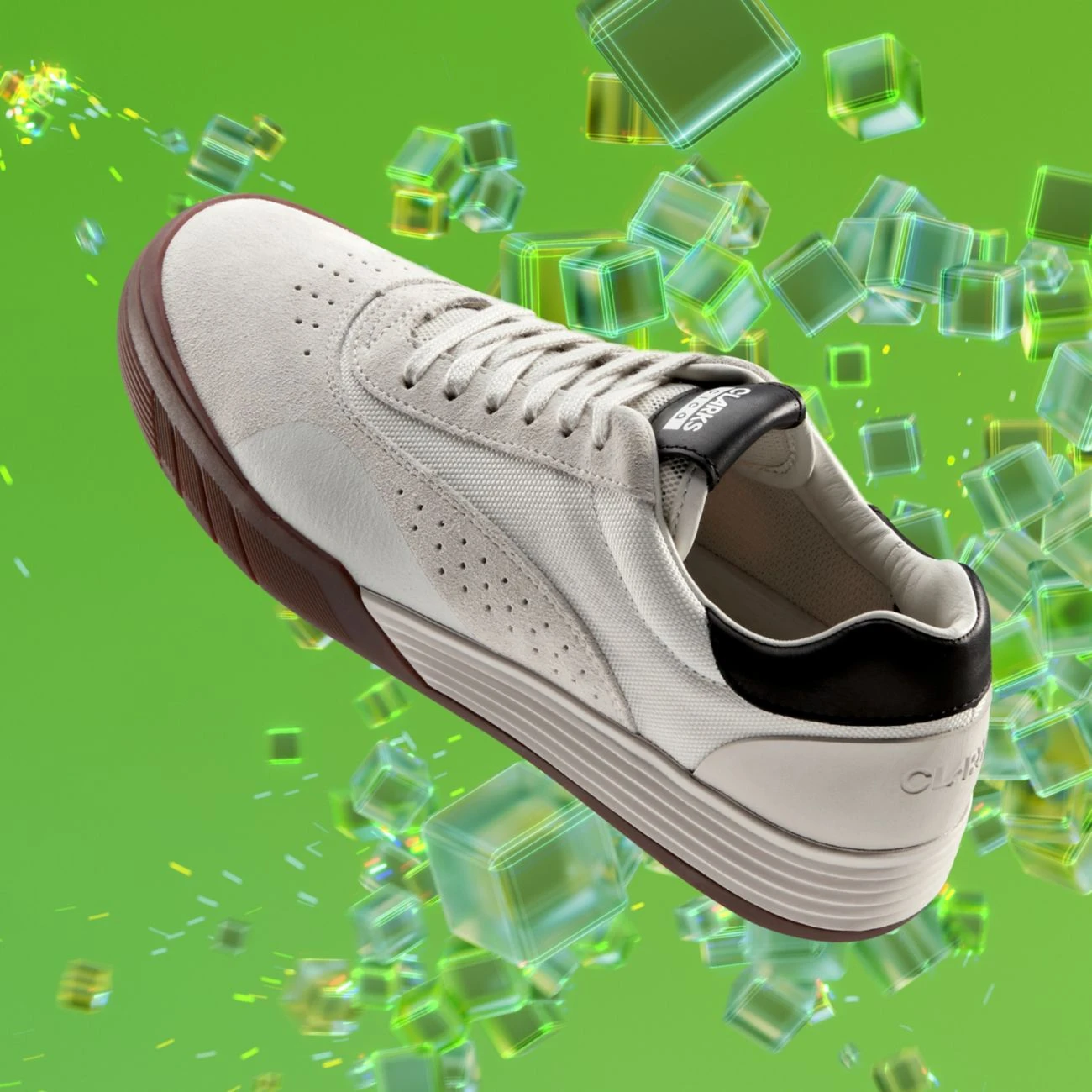 Clarks Cica Kid Off White Suede 4 Clarks Cica Kid Off White Suede - Image 2