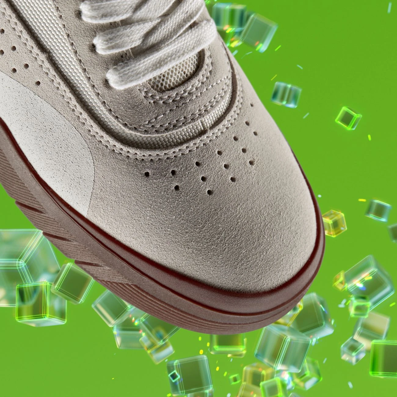 Clarks Cica Kid Off White Suede 5 Clarks Cica Kid Off White Suede - Image 3