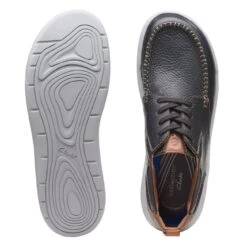 Clarks Driftway Low Black Leather 15 Clarks Driftway Low Black Leather -Clarks 26162950 W 7