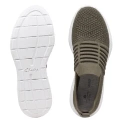 Clarks Ezera Walk Dark Olive 15 Clarks Ezera Walk Dark Olive -Clarks 26163025 W 7