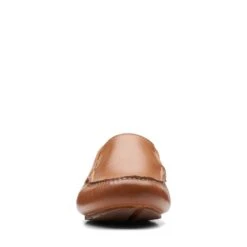Clarks Markman Plain Tan Leather -Clarks 26163544 W 3