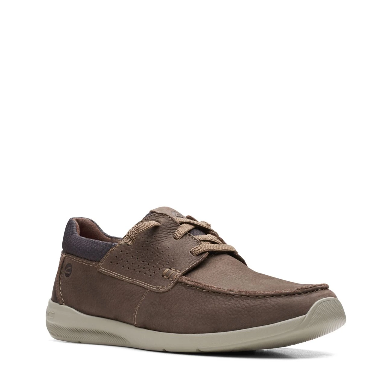 Clarks Gorwin Moc Brown Nubuck 4 Clarks Gorwin Moc Brown Nubuck - Image 2