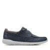Clarks Gorwin Moc Navy Nubuck -Clarks 26164694 W 1