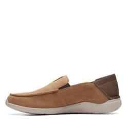 Clarks Gorwin Step Dark Sand Nubuck 13 Clarks Gorwin Step Dark Sand Nubuck -Clarks 26164700 W 5