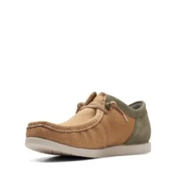 Clarks ShacreLite Moc Dark Sand Combi -Clarks 26164705 W 4