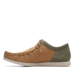 Clarks ShacreLite Moc Dark Sand Combi -Clarks 26164705 W 5