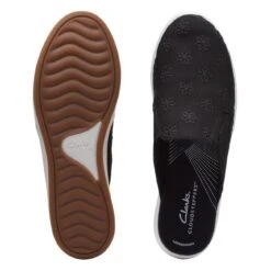 Clarks Breeze Shore Black Floral -Clarks 26164914 W 7