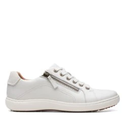 Clarks Nalle Lace White Leather