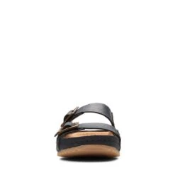 Clarks Brookleigh Sun Black Leather -Clarks 26165057 W 3