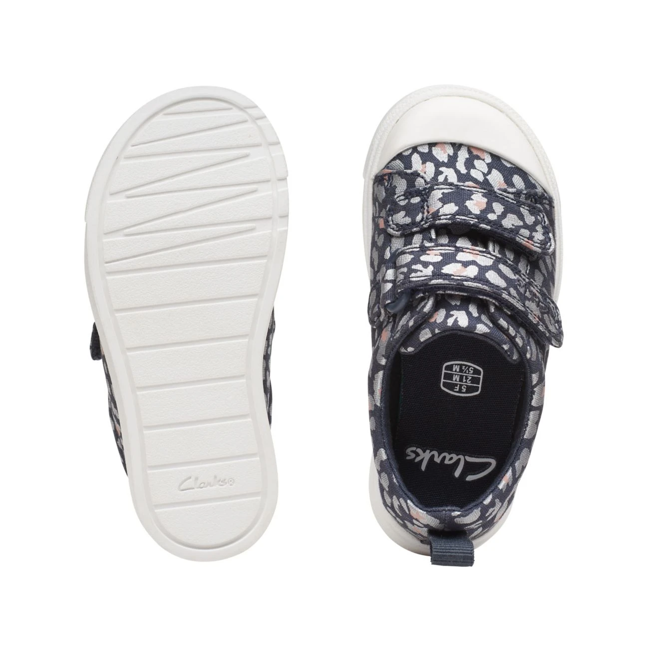 Clarks City Bright Toddler Navy Combination 9 Clarks City Bright Toddler Navy Combination - Image 7