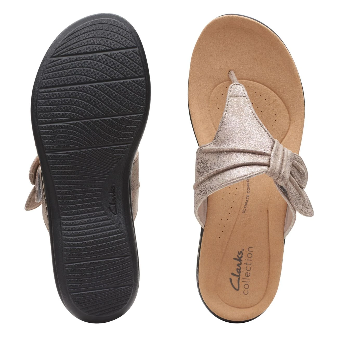 Clarks Laurieann Rae Taupe Metallic 9 Clarks Laurieann Rae Taupe Metallic - Image 7