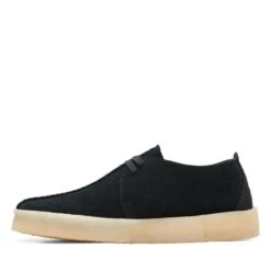 Clarks Trek Cup Black Suede -Clarks 26165826 W 5