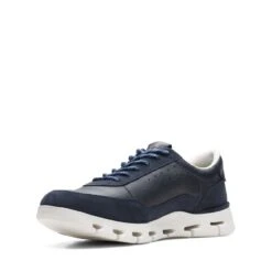 Clarks Nature X One Navy Combination 20 Clarks Nature X One Navy Combination -Clarks 26165998 W 4