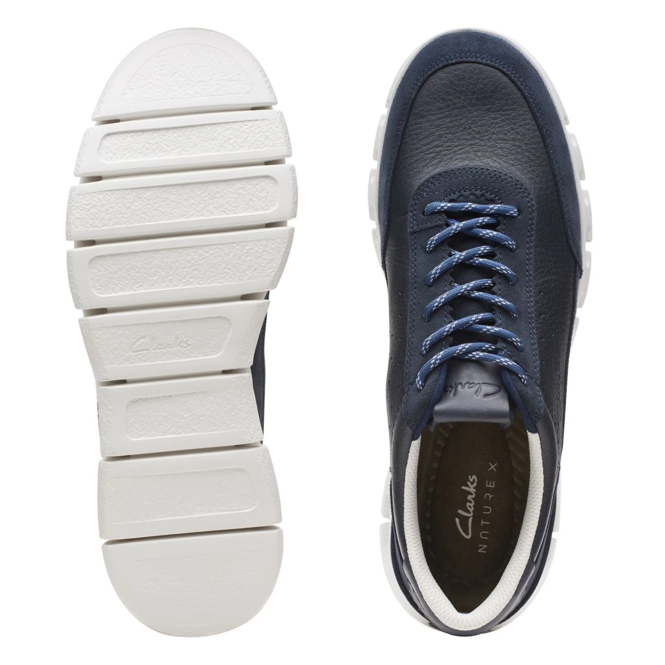 Clarks Nature X One Navy Combination 13 Clarks Nature X One Navy Combination - Image 11