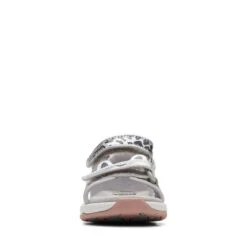 Clarks Clowder Print Toddler Silver 11 Clarks Clowder Print Toddler Silver -Clarks 26166120 W 3