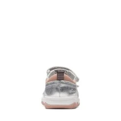Clarks Clowder Print Toddler Silver 14 Clarks Clowder Print Toddler Silver -Clarks 26166120 W 6