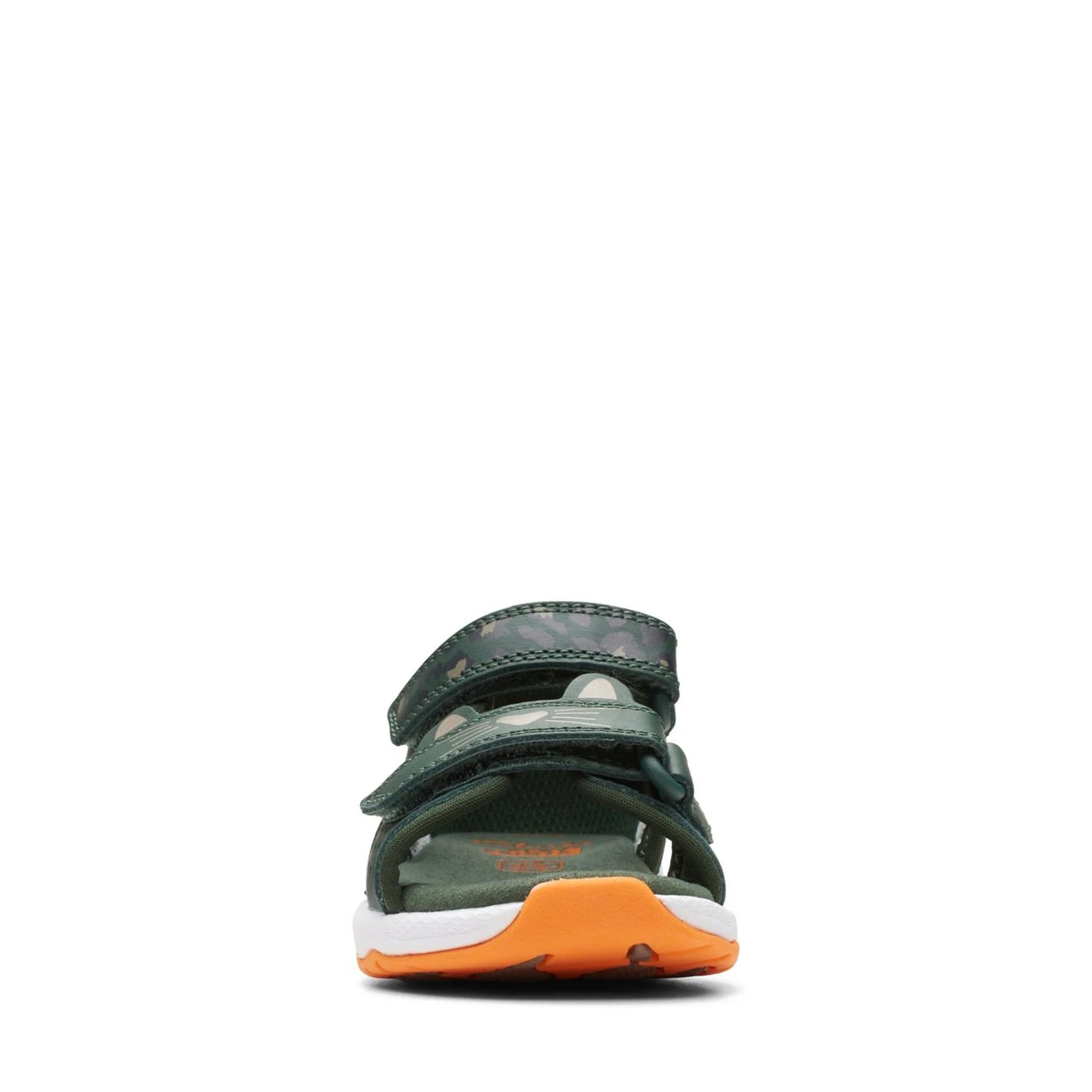 Clarks Clowder Print Toddler Khaki Combi 5 Clarks Clowder Print Toddler Khaki Combi - Image 3