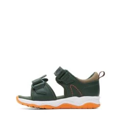 Clarks Clowder Print Toddler Khaki Combi 13 Clarks Clowder Print Toddler Khaki Combi -Clarks 26166136 W 5