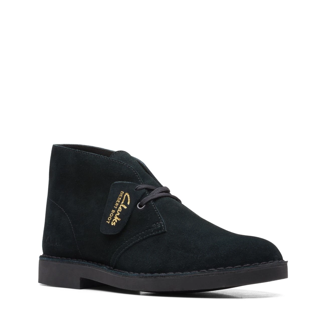 Clarks Desert Boot Evo Black Suede 4 Clarks Desert Boot Evo Black Suede - Image 2