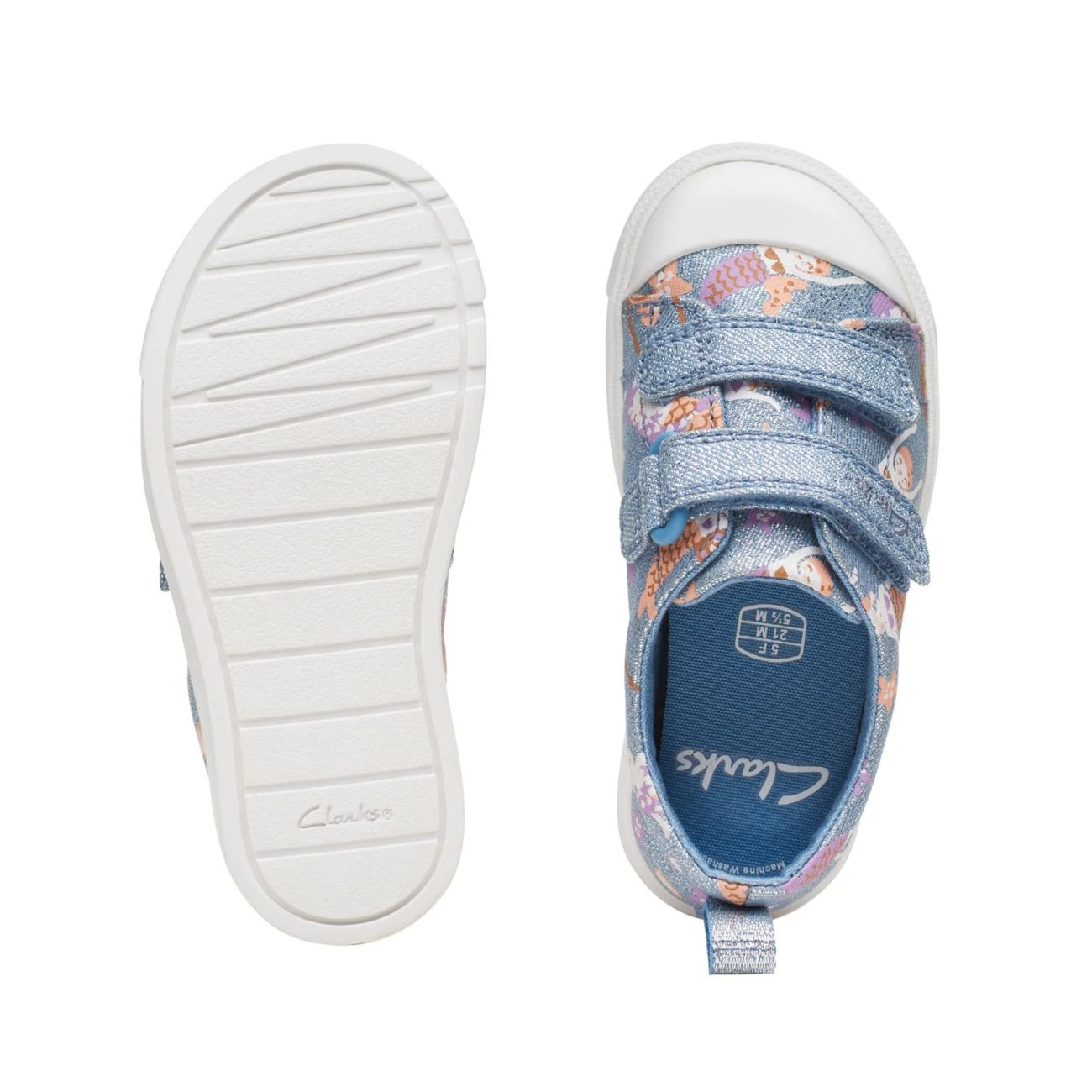 Clarks City Bright Toddler Denim 9 Clarks City Bright Toddler Denim - Image 7