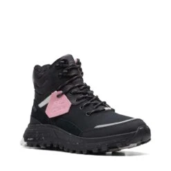 Clarks ATL Trek Sky GORE-TEX Black Warmlined Leather -Clarks 26166890 W 2