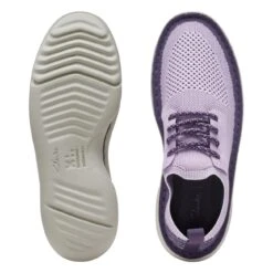 Clarks Origin2 Lavender Knit -Clarks 26167344 W 7