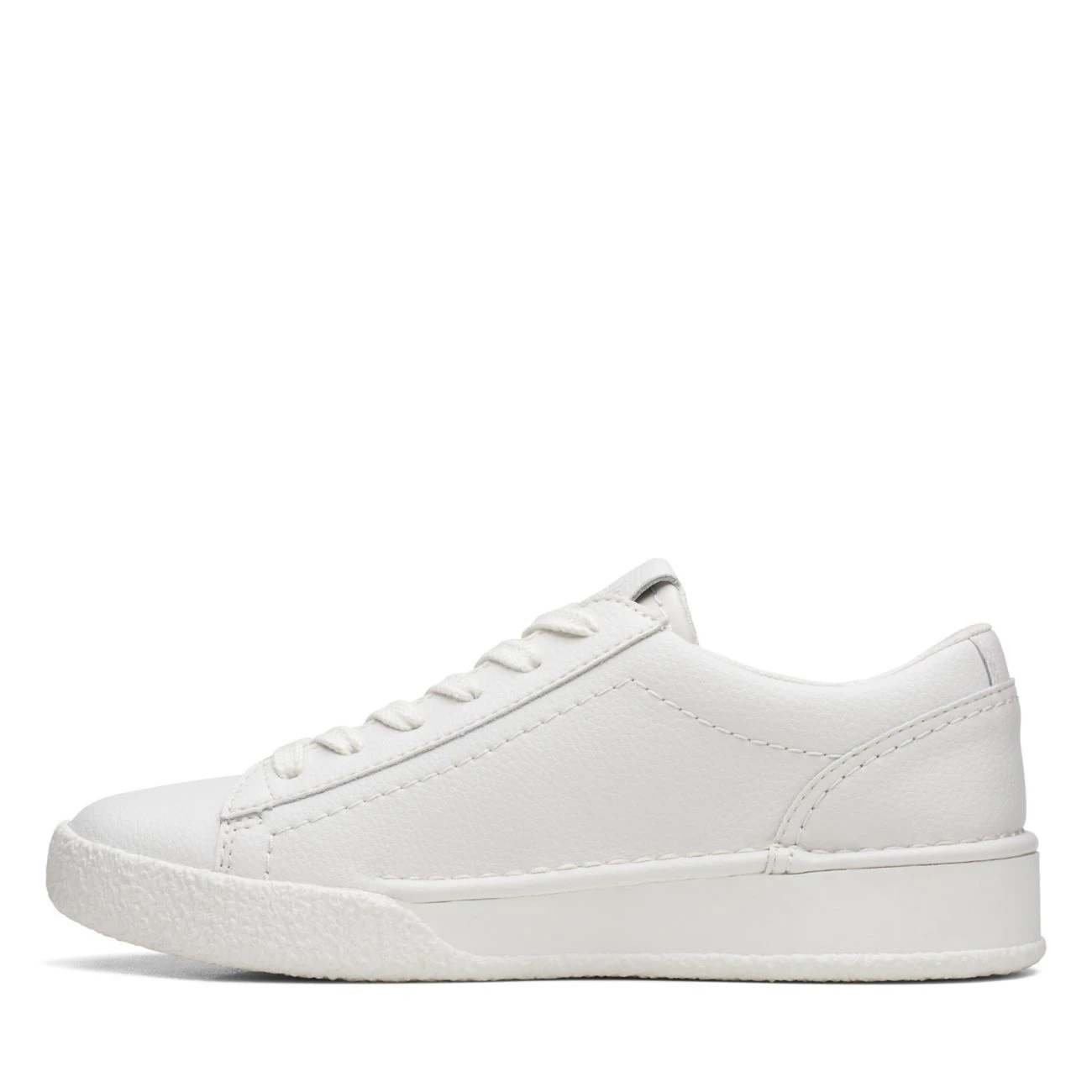 Clarks Craft Cup Walk White Leather 7 Clarks Craft Cup Walk White Leather - Image 5