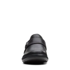 Clarks Angie Poppy Black Leather -Clarks 26167641 W 3