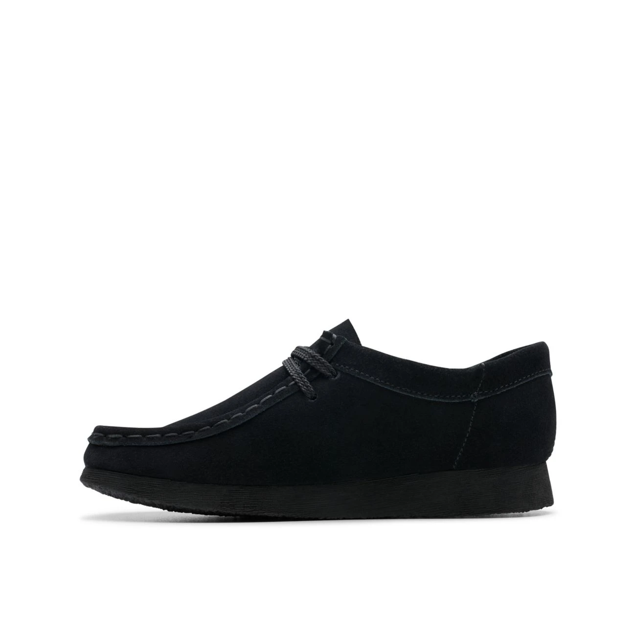 Clarks Wallabee O Black Suede 4 Clarks Wallabee O Black Suede - Image 2