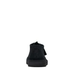 Clarks Desert Trek Older Black Suede -Clarks 26168046 W 6