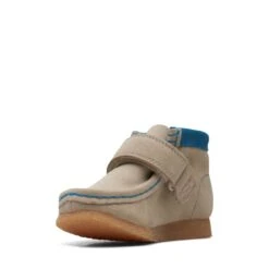 Clarks WallabeeBootT Sand Combi 12 Clarks WallabeeBootT Sand Combi -Clarks 26168126 W 4